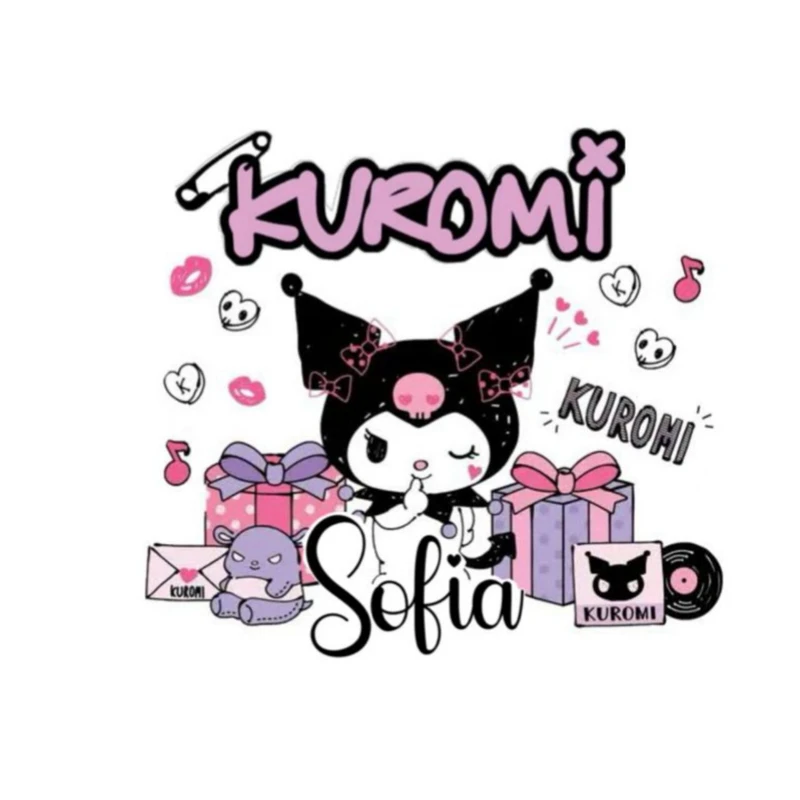 استیکر پارچه و لباس پاد آفرین مدل کارتونی کورومی کد 751