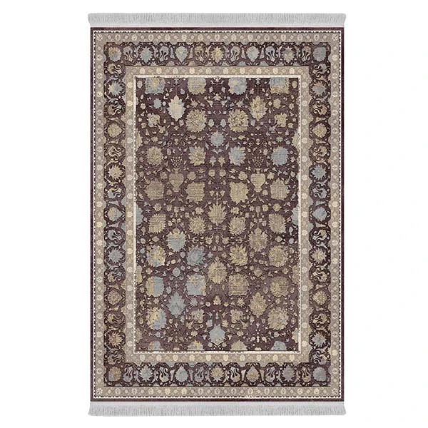 فرش پارچه‌ای دفه مدل فرشینه طرح مدرن کد 411