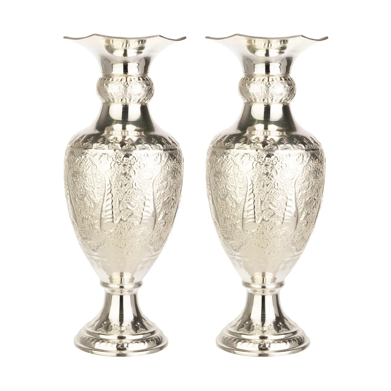 گلدان برنجی کد 001 بسته 2 عددی