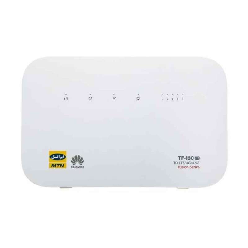 مودم 4G/TD-LTE ایرانسل مدل TF-i60 H1به همراه سیم کارت دوقلو ایرانسل و 600 گیگابایت اینترنت یکساله