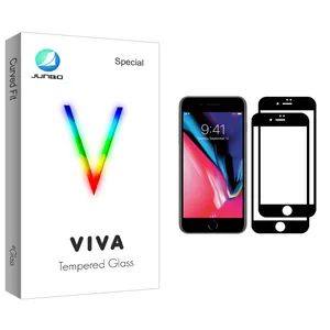 Junbo Viva Glass Screen Protector For Apple iPhone 7 Plus Pack Of 2