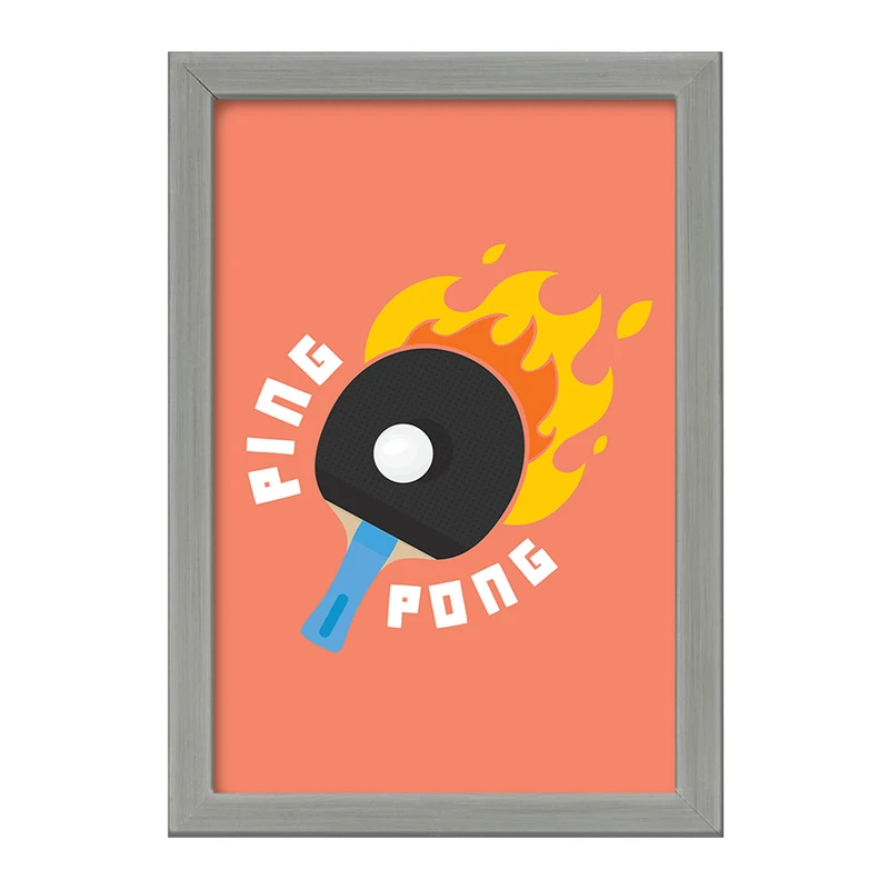 تابلو خندالو طرح پینگ پنگ Ping Pong کد 27992