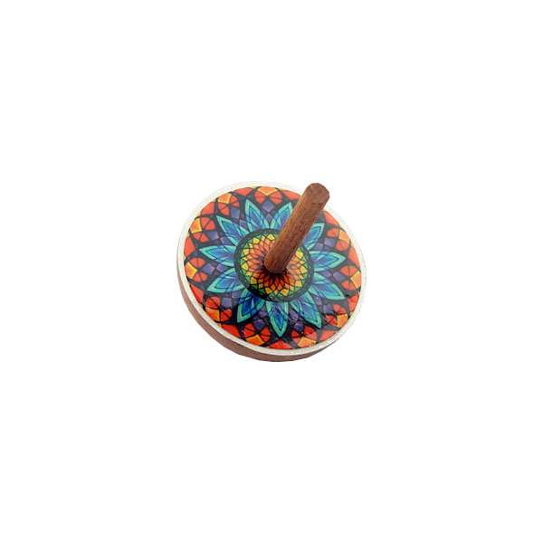 فرفره چوبی مدل COLORFULL FLOWER 4
