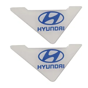 برچسب درب خودرو قطعه سازان کبیر مدل CHS-HYU-1096 مناسب برای هیوندای i20 مجموعه 2 عددی