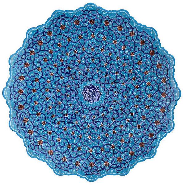 بشقاب میناکاری اثر ابوالقاسمی کد 170179 بشقاب میناکاری اثر ابوالقاسمی کد 170179
