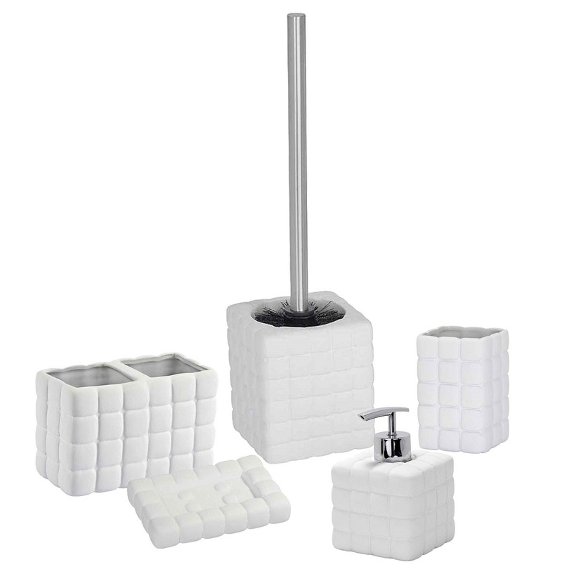 ست سرویس بهداشتی ونکو مدل Cube White