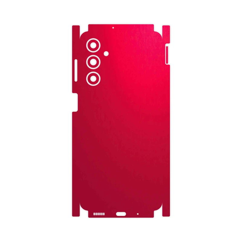 برچسب پوششی ماهوت مدل Matte-Warm-Red-FullSkin مناسب برای گوشی موبایل سامسونگ Galaxy F54