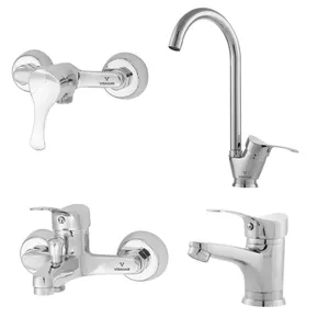 ست شیرآلات ویسادار مدل دیون پلاس مجموعه 4 عددی