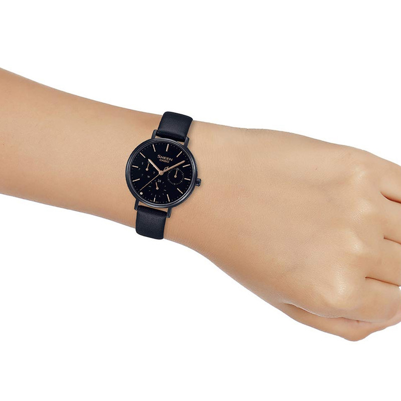 ساعت مچی عقربه ای زنانه کاسیو مدل SHE-4541BL-1AUDF