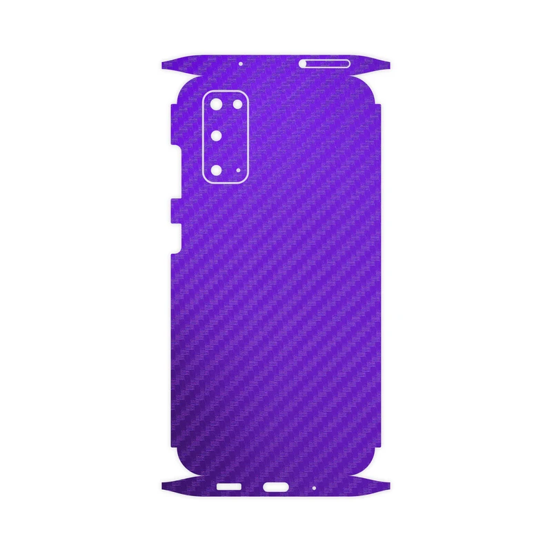 برچسب پوششی ماهوت مدل Purple-Fiber-FullSkin مناسب برای گوشی موبایل سامسونگ Galaxy S20