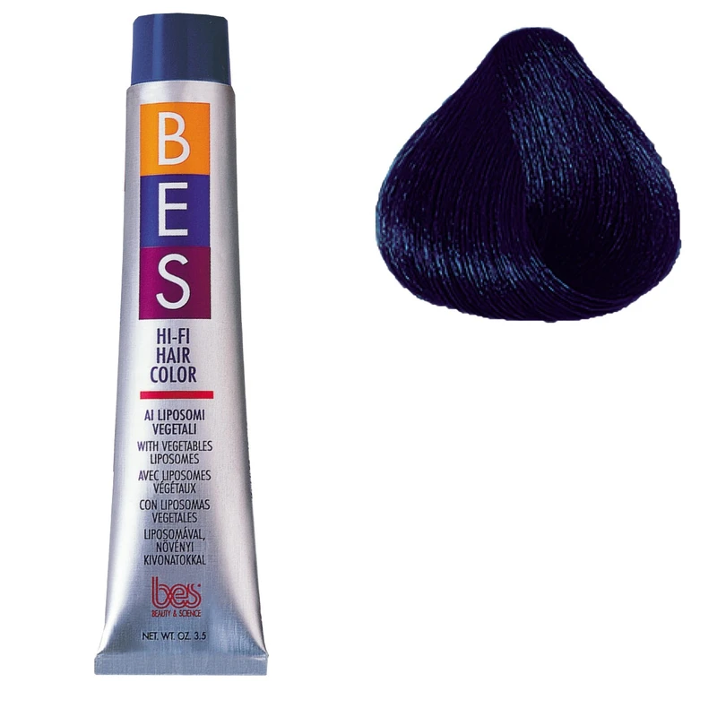 رنگ موی بس سری Blue مدل Cobalt Black شماره 1.99