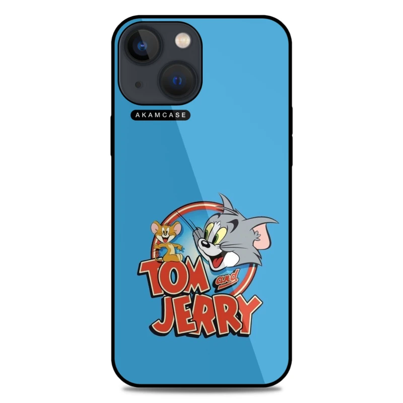کاور آکام مدل AMC-WA13M-TOM & JERRY7 مناسب برای گوشی موبایل اپل iPhone 13 Mini