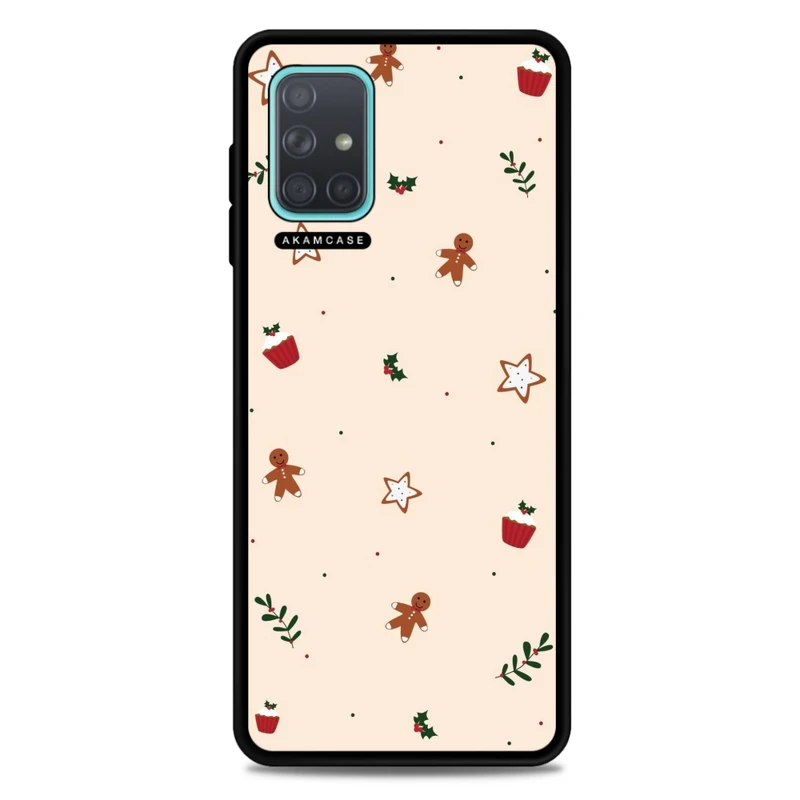 کاور آکام مدل AMC-WSGA71-CHRISTMAS-4 مناسب برای گوشی موبایل سامسونگ Galaxy A71
