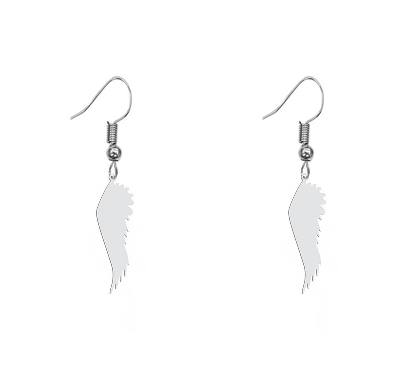 گوشواره زنانه هایکا طرح بال مدل ha-213