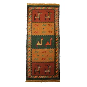گلیم دستباف  دستباف سرزمین فرش کد TKG81