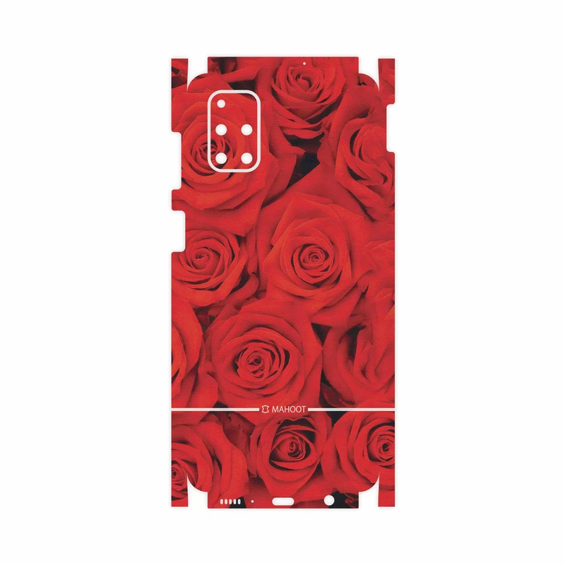 برچسب پوششی ماهوت مدل Red-Flower-FullSkin مناسب برای گوشی موبایل سامسونگ Galaxy M51