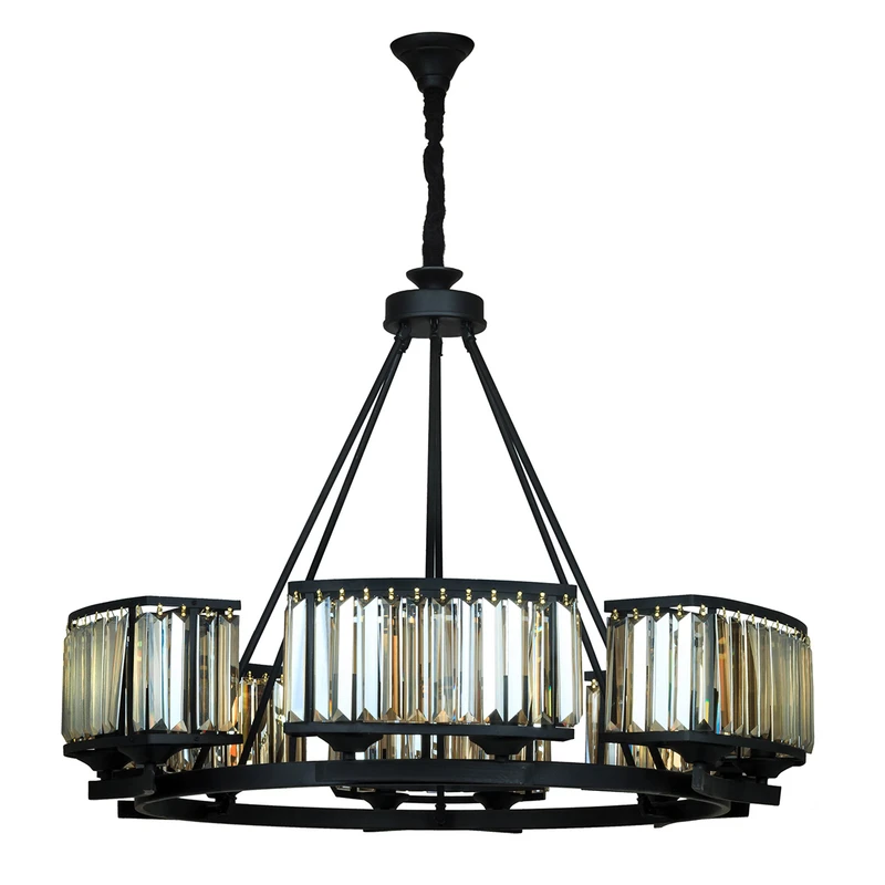 لوستر 12 شعله چشمه نور کد MO4402/6BK