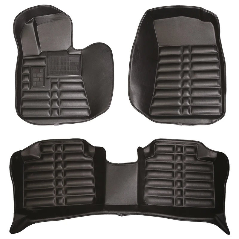 کفپوش پنج بعدی خودرو مدل چرمی مناسب برای BMW 730