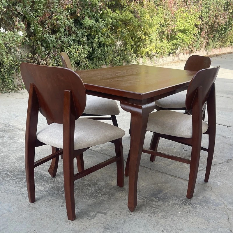 میز و صندلی ناهارخوری چهار نفره گالری والریان مدل Fily-2402