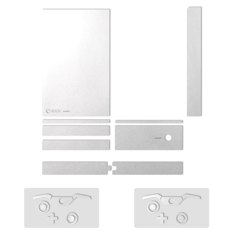 برچسب ماهوت مدل Metallic White مناسب برای کنسول بازی Xbox One