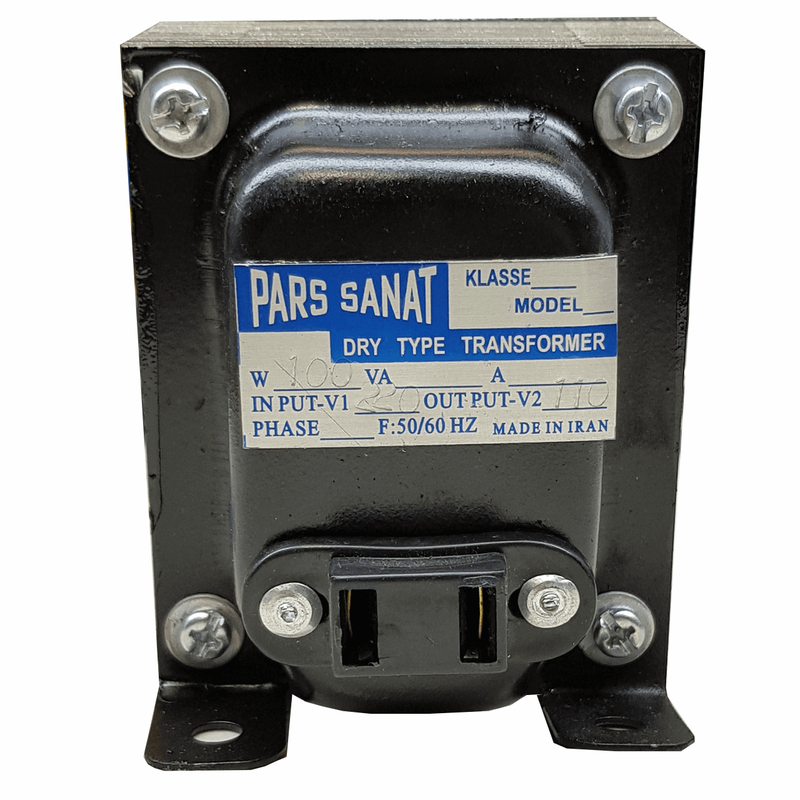 منبع تغذیه پارس صنعت مدل 220V-TO-110V-100W منبع تغذیه پارس صنعت مدل 220V-TO-110V-100W