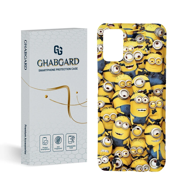 کاور قاب گارد مدل مینیون مناسب برای گوشی موبایل سامسونگ Galaxy A03s
