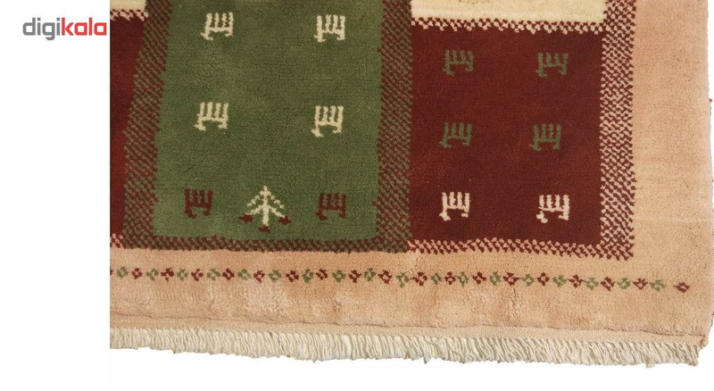 گبه دستبافت یک و نیم متری نرمین کسا کد NKP.N 127