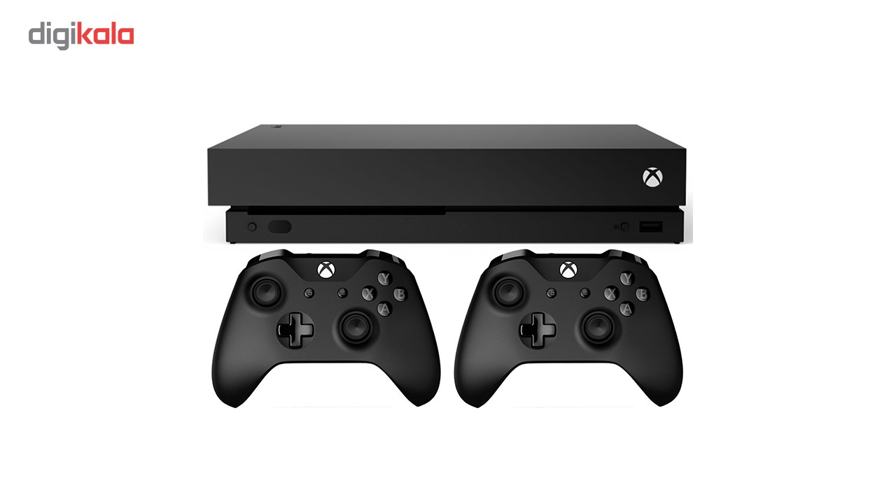 مجموعه کنسول بازی مایکروسافت مدل Xbox One X ظرفیت 1 ترابایت
