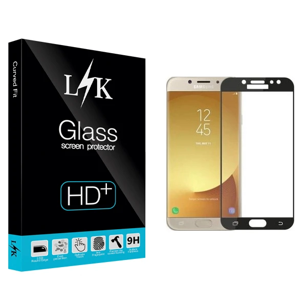 محافظ صفحه نمایش ال کی مدل Hard glass مناسب برای گوشی موبایل سامسونگ Galaxy J5 PRO