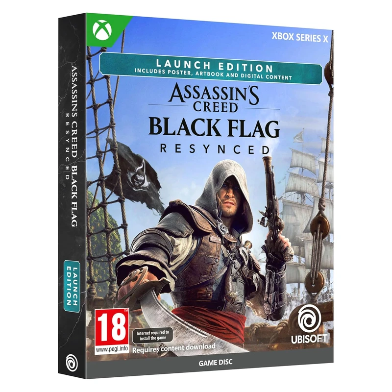 بازی Assassin's Creed Black Flag Resynced نسخه Launch مخصوص Xbox Series X