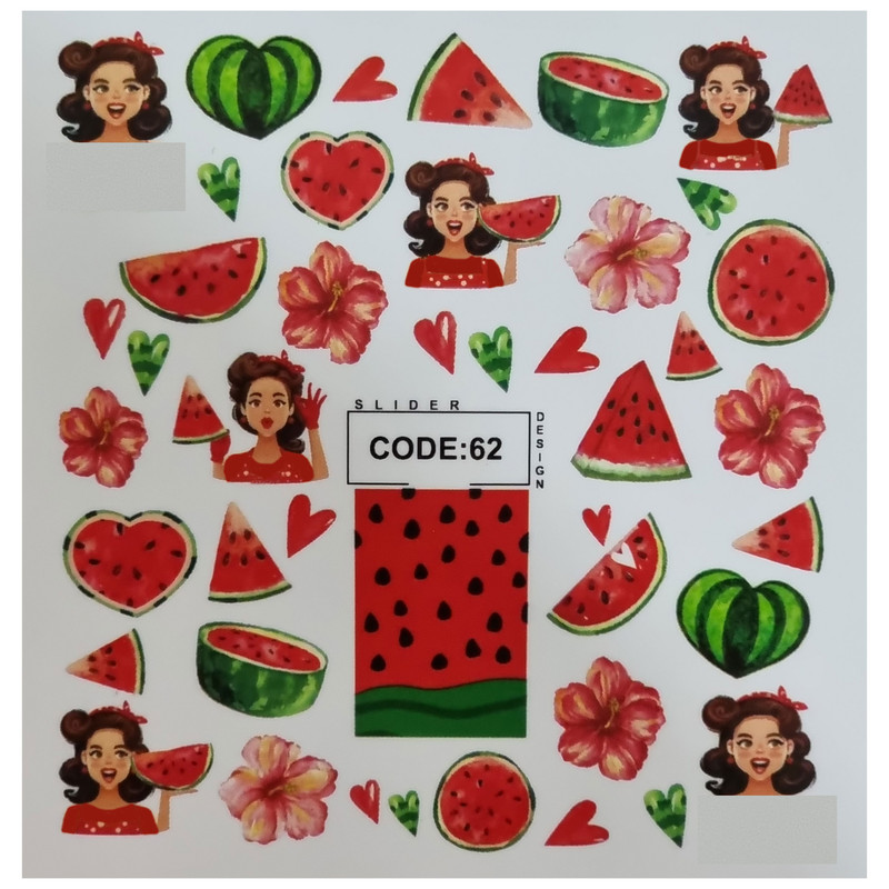 لنز ناخن مدل CODE62