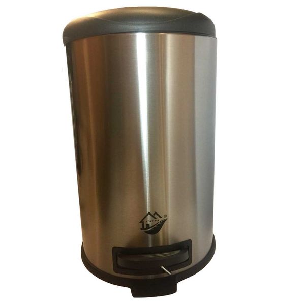 سطل زباله پدالی هوم پین مدل T6U-12L حجم 12 لیتر سطل زباله پدالی هوم پین مدل T6U-12L حجم 12 لیتر