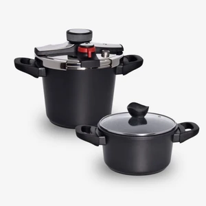 زود پز دوقلو بارولی مدل blak گنجایش 4 و 6 لیتر