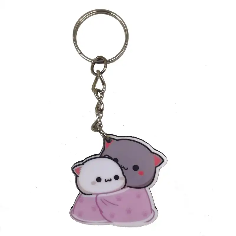 جاکلیدی طرح بچه گربه و مادر گربه