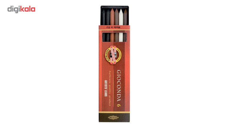 نوک اتود طراحی 5 میلی متری کوه نور مدل 4869 بسته 6 عددی نوک اتود طراحی 5 میلی متری کوه نور مدل 4869 بسته 6 عددی