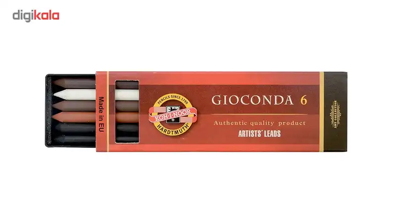 نوک اتود طراحی 5 میلی متری کوه نور مدل 4869 بسته 6 عددی