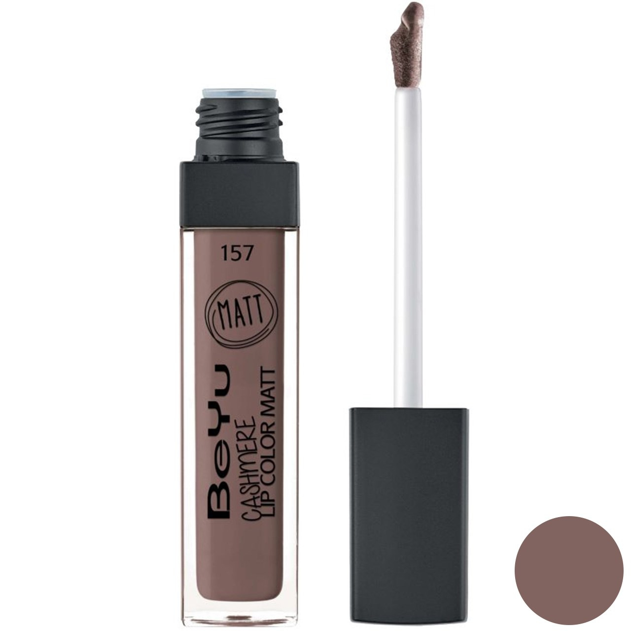 رژ لب مایع بی یو سری Cashmere Lip Color Matt شماره 157