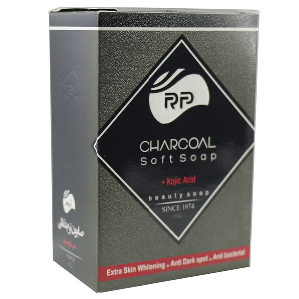 صابون نرم ذغال آرپی مدل Charcoal مقدار 95 گرم