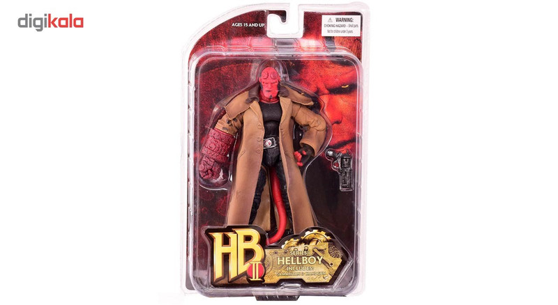 اکشن فیگور مزکو سری HB Series II مدل Hellboy