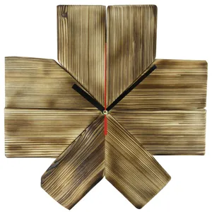 ساعت چوبی دیواری ثانیه مدل M8-7