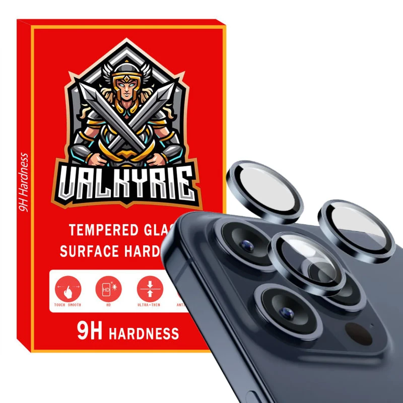 محافظ لنز دوربین والکری مدل رینگی مناسب برای گوشی موبایل اپل Iphone 15 Pro Max