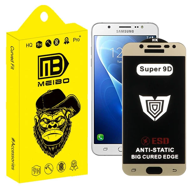 محافظ صفحه نمایش میبو مدل Super9D Lazaro مناسب برای گوشی موبایل سامسونگ Galaxy j7 prime