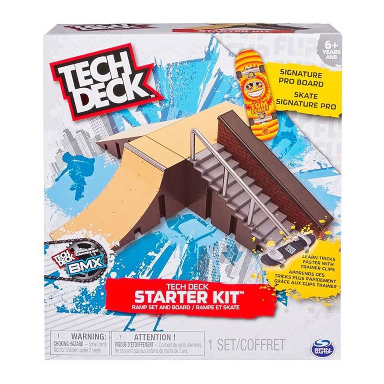 ست پیست اسکیت بورد اسباب بازی اسپین مستر  مدل  Tech Deck