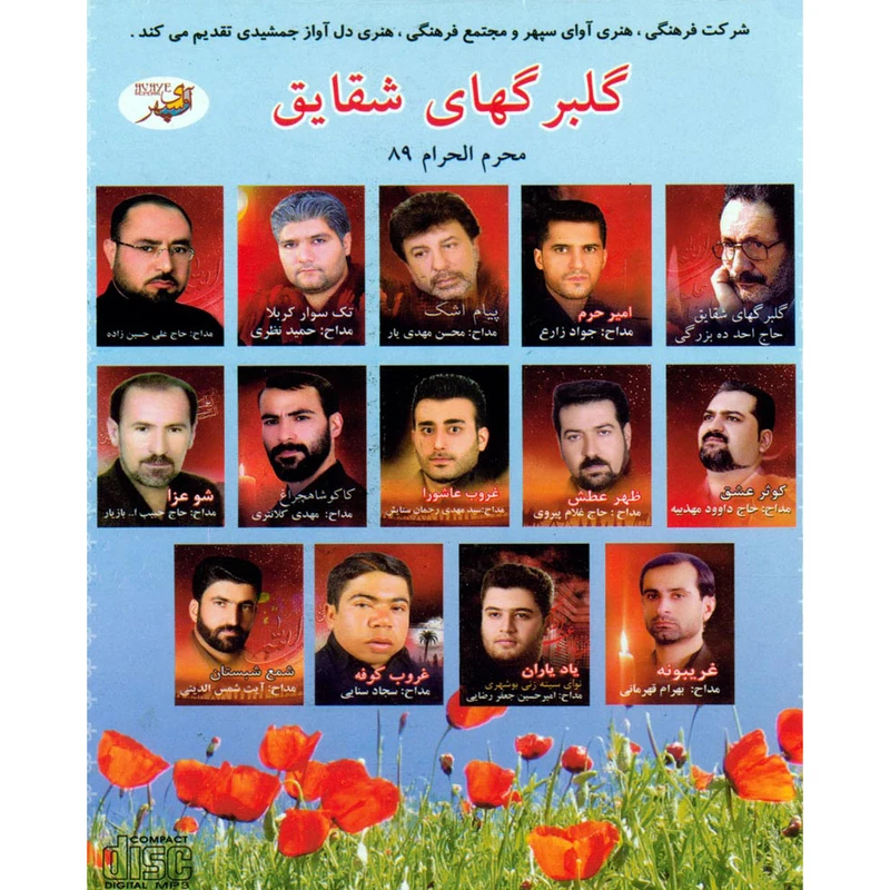 آلبوم موسیقی گلبرگهای شقایق اثر جمعی از خوانندگان