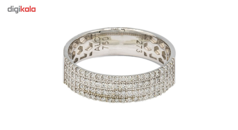 انگشتر جواهر 18 عیار آزوریت مدل 3459 انگشتر جواهر 18 عیار آزوریت مدل 3459