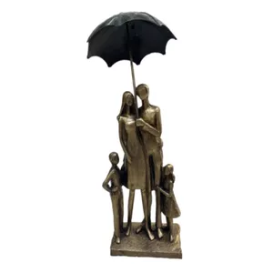 مجسمه دنیا دکوری سرمد مدل خانواده چتری گرافیکی کد 02
