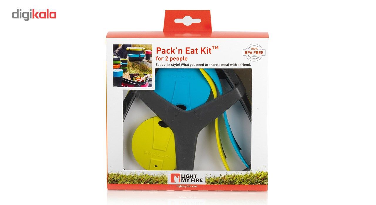 ظرف غذا لایت مای فایر مدل Pack n eat kit