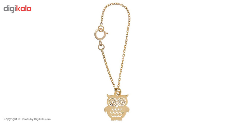 آویز ساعت طلا 18 عیار زنانه ماهک مدل MW0102