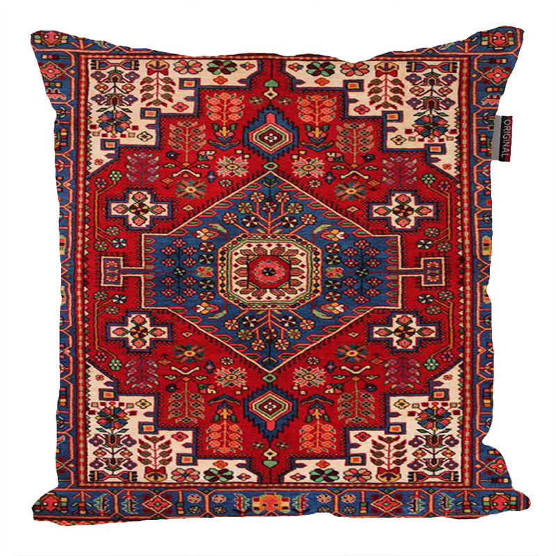 کوسن ناریکو طرح فرش قالیچه سنتی کد 03405