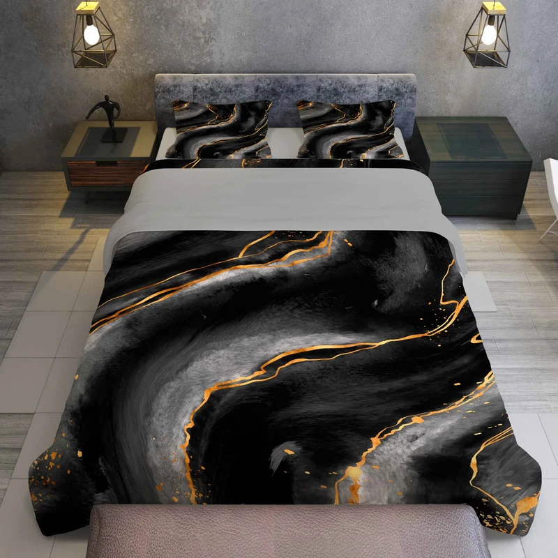 سرویس روتختی مدل مرمر  TXY55 تک نفره 5 تکه